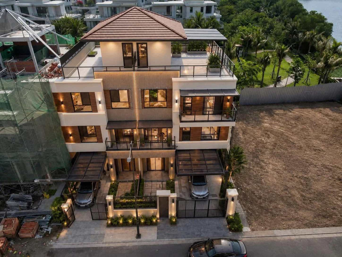 Bán nhà mặt tiền Nguyễn Văn Linh Huyện Bình Chánh, TP.HCM – 4 phòng ngủ, giá 18.8 tỷ
