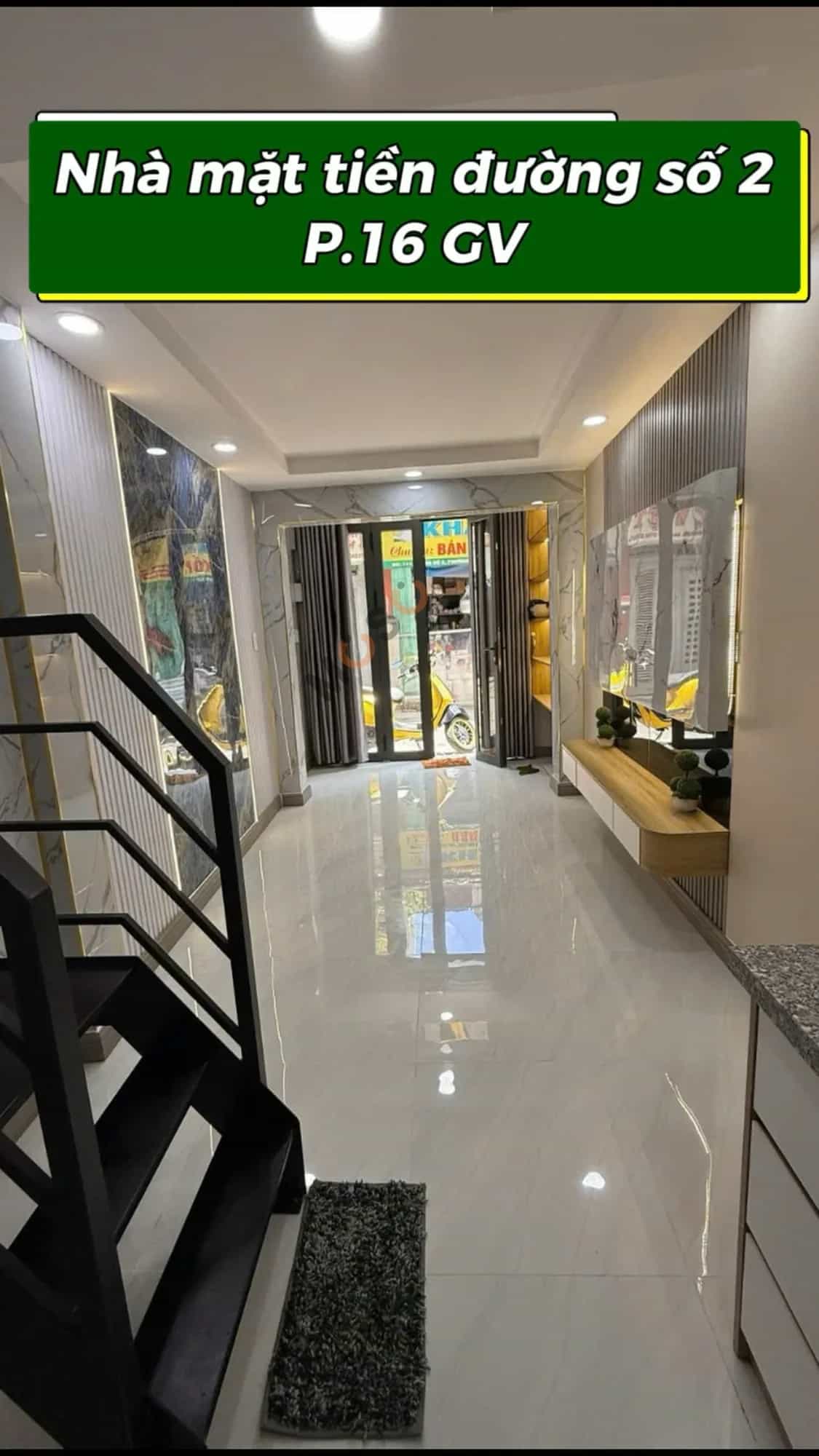 Bán nhà mặt tiền đường số 2 Quận Gò Vấp, TP.HCM – 2 phòng ngủ, giá 2,3 tỷ