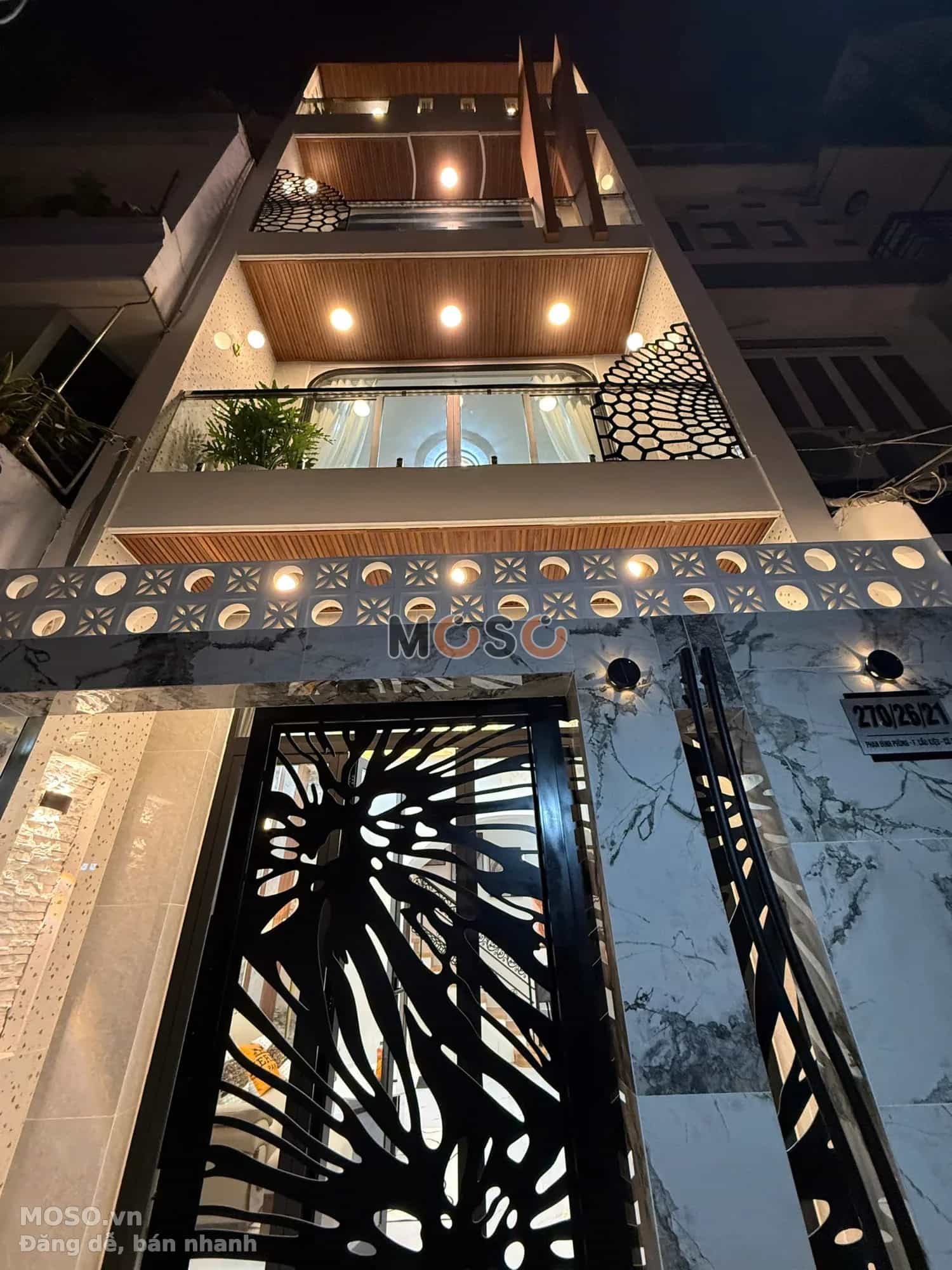 Bán nhà hẻm 270/26/21 Đường Phan Đình Phùng Quận Phú Nhuận, TP.HCM – 5 phòng ngủ, giá 9,9 tỷ