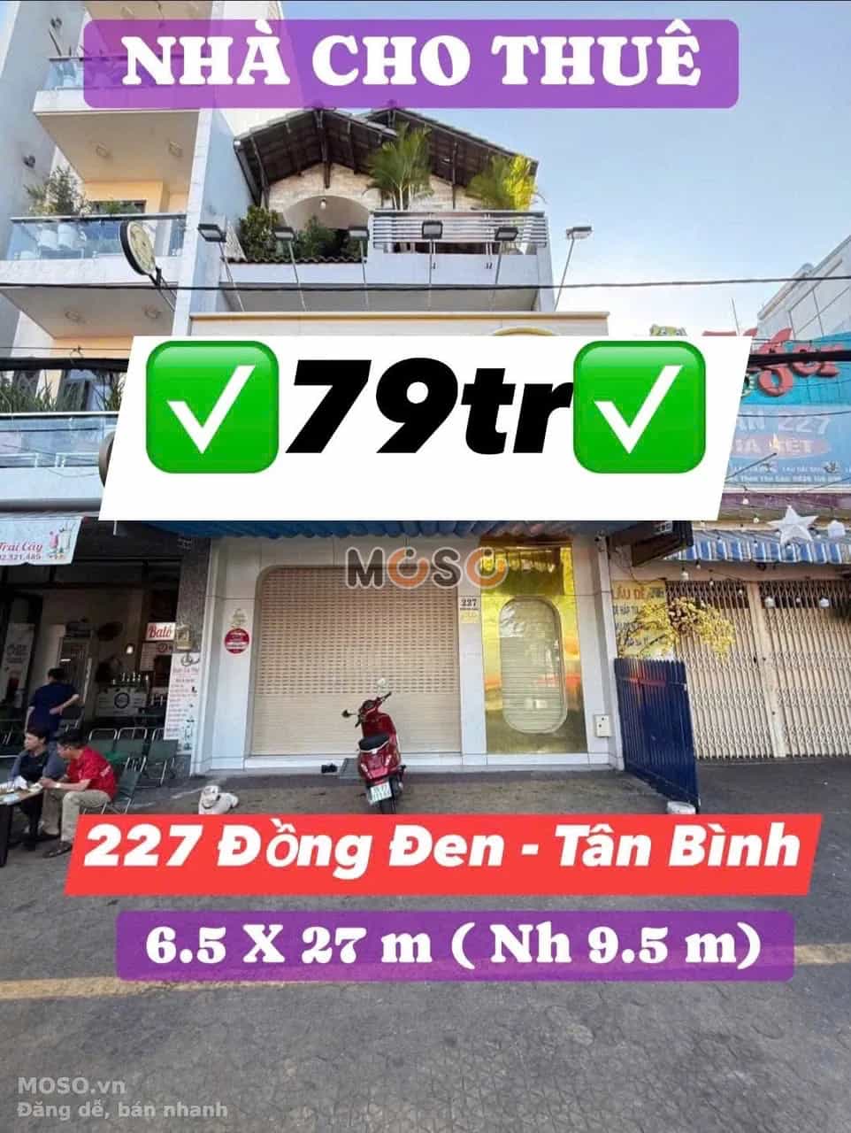 Bán nhà hẻm Đồng Đen Quận Tân Bình, TP.HCM – 6 phòng ngủ, giá 42 tỷ