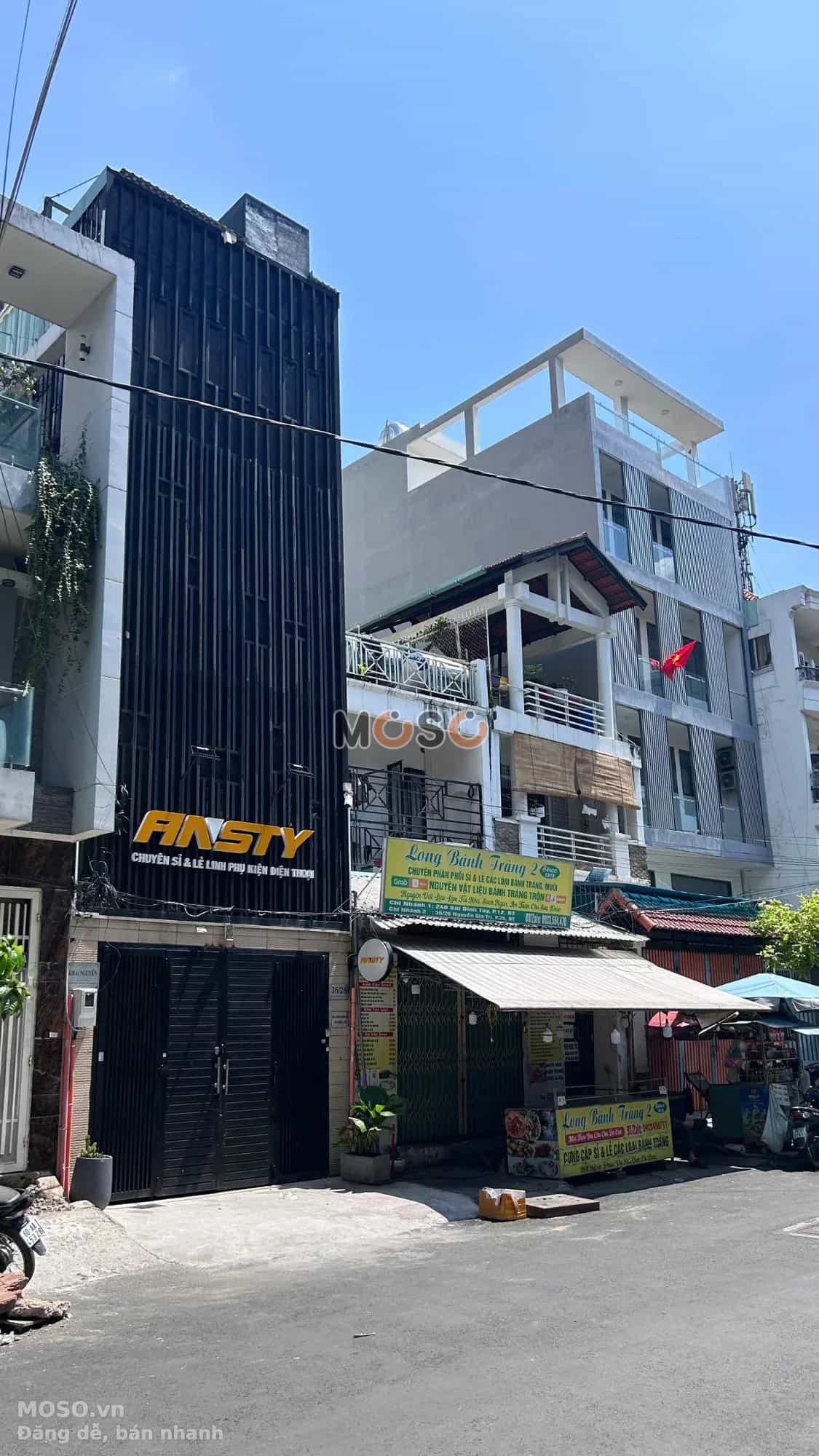 Bán nhà hẻm Nguyễn Gia Trí Quận Bình Thạnh, TP.HCM – 6 phòng ngủ, giá 21 tỷ