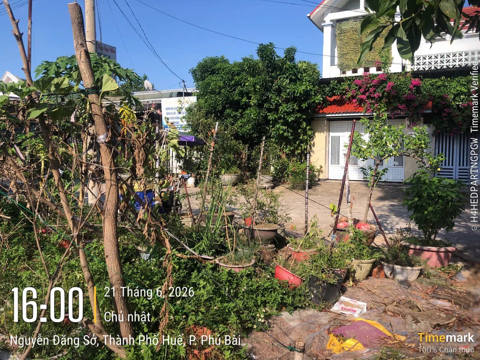 Bán đất Nguyễn Đăng Sở Thị xã Hương Thủy, TP. Huế – giá 2 tỷ