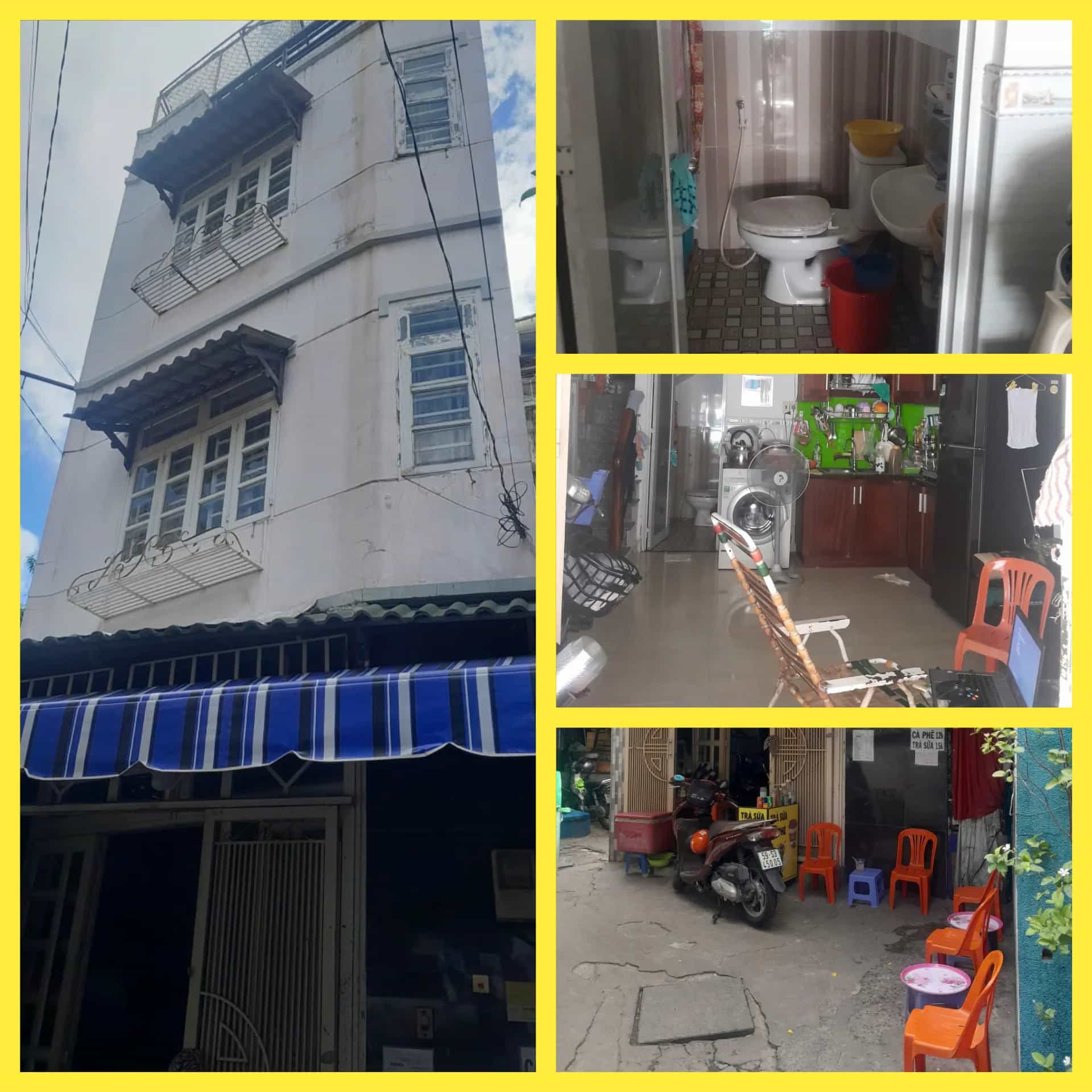 Bán nhà hẻm Đường Tăng Bạt Hổ Quận Bình Thạnh, TP.HCM – 2 phòng ngủ, giá 4.7 tỷ