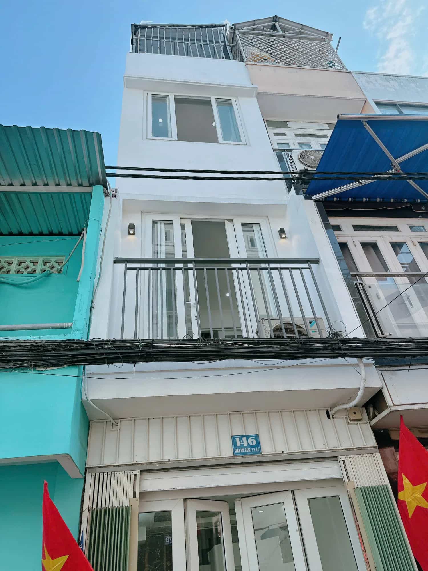 Bán nhà mặt tiền Đường Trần Văn Đang Quận 3, TP.HCM – 2 phòng ngủ, giá 3.4 tỷ