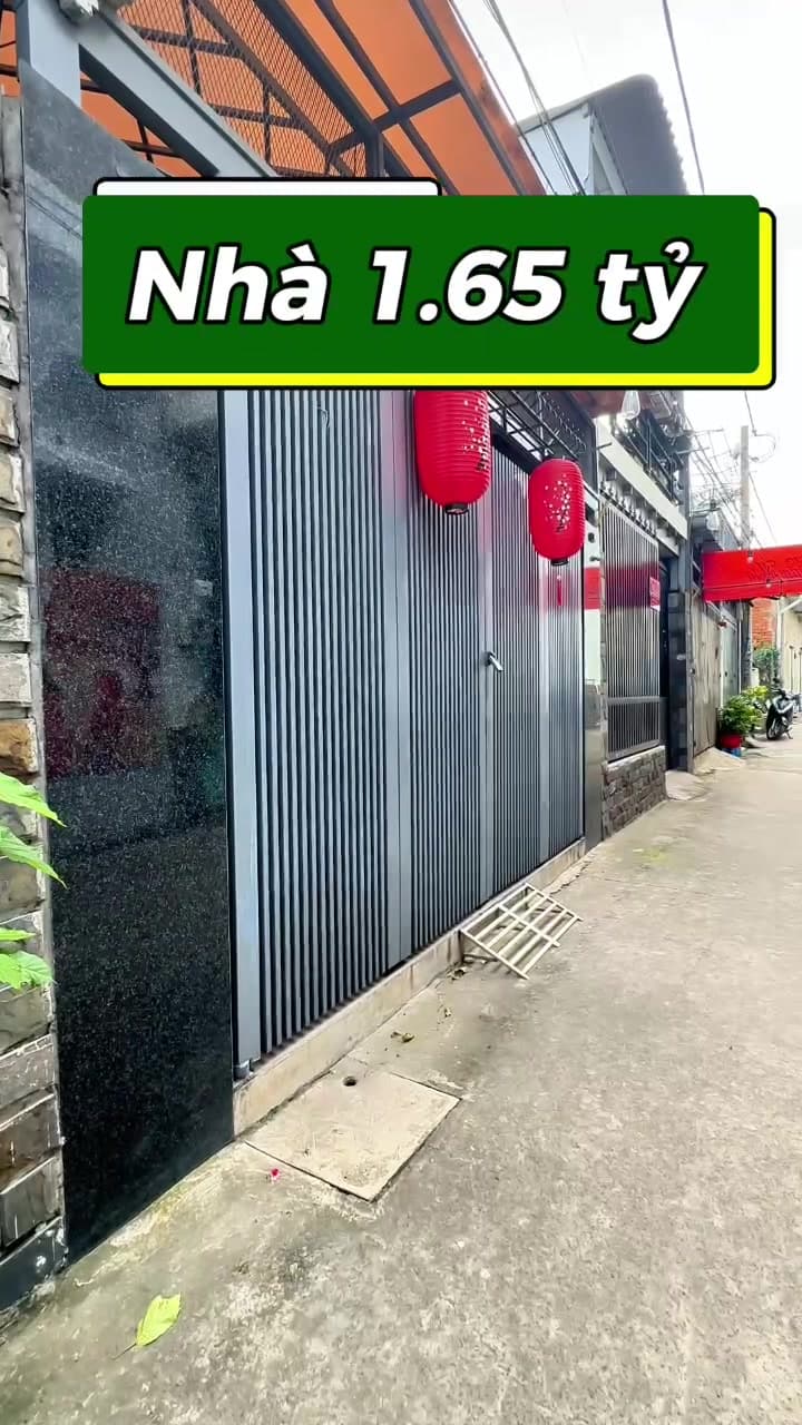 Bán nhà hẻm An Phú Đông 11 Quận 12, TP.HCM – 1 phòng ngủ, giá 1.6 tỷ