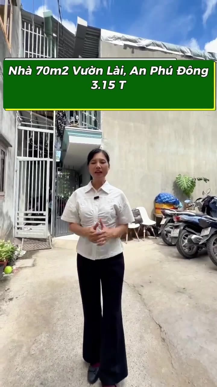 Bán nhà hẻm An Phú Đông 11 Quận 12, TP.HCM – 2 phòng ngủ, giá 3.1 tỷ