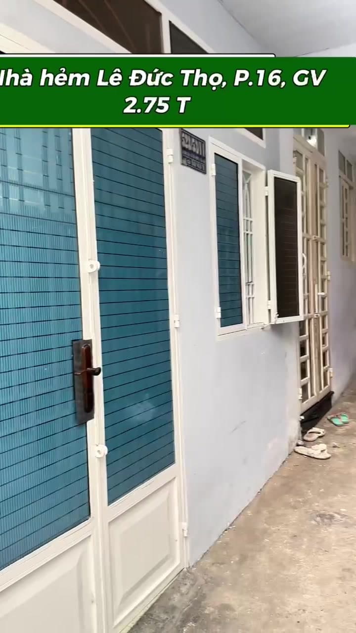 Bán nhà hẻm Lê Đức Thọ Quận Gò Vấp, TP.HCM – 2 phòng ngủ, giá 2.8 tỷ