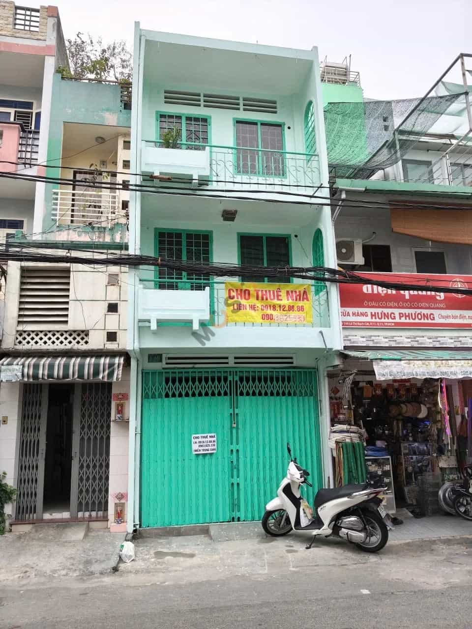 Cho thuê nhà hẻm Lê Thị Bạch Cát Quận 11, TP.HCM – 2 phòng ngủ, giá 13 triệu/tháng