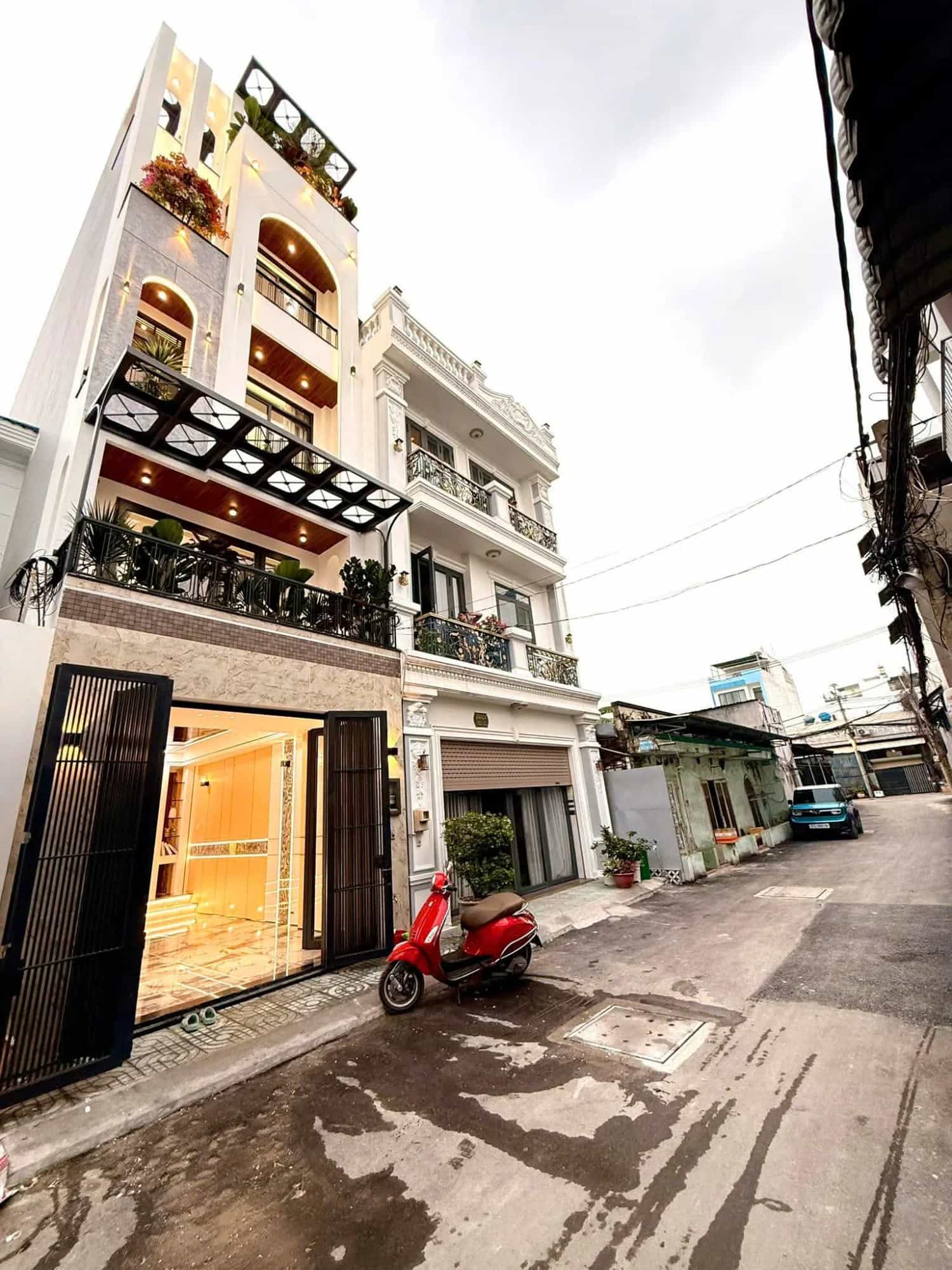 Bán nhà hẻm 82/4 Thạnh Xuân 37 Quận 12, TP.HCM – 4 phòng ngủ, giá 7.4 tỷ